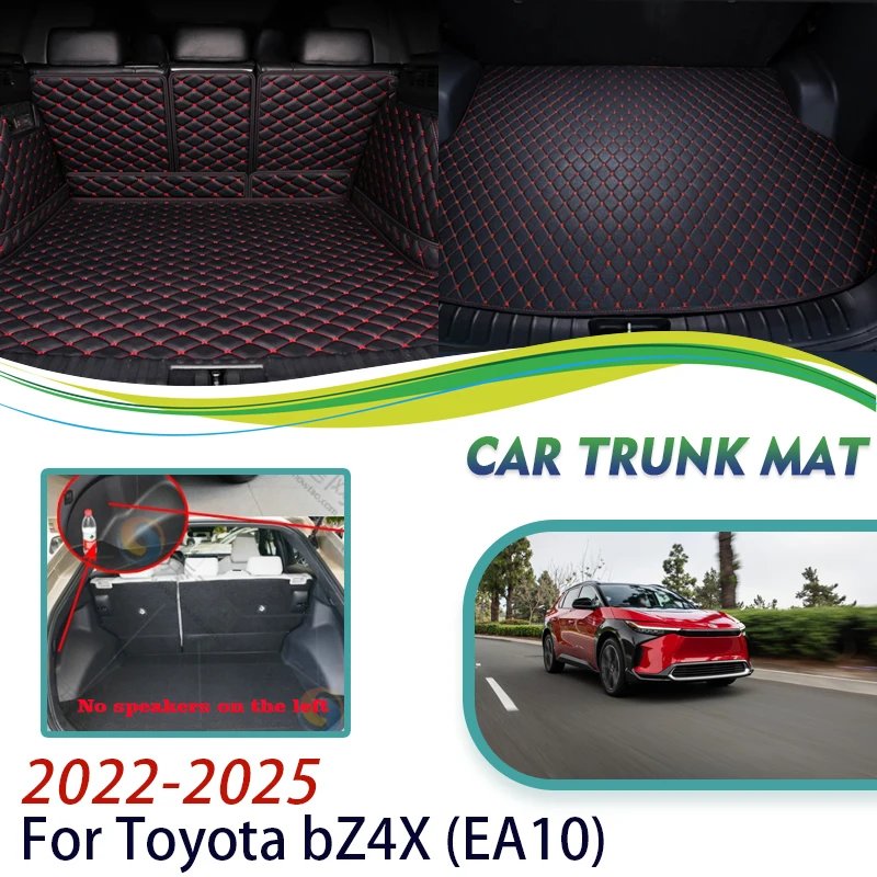 Car Rear Trunk Mat For Toyota bZ4X Subaru Solterra EA10 2022 2023 2024 2025 Anti-dirty Cargo Tray Matt Car Interior Accessories