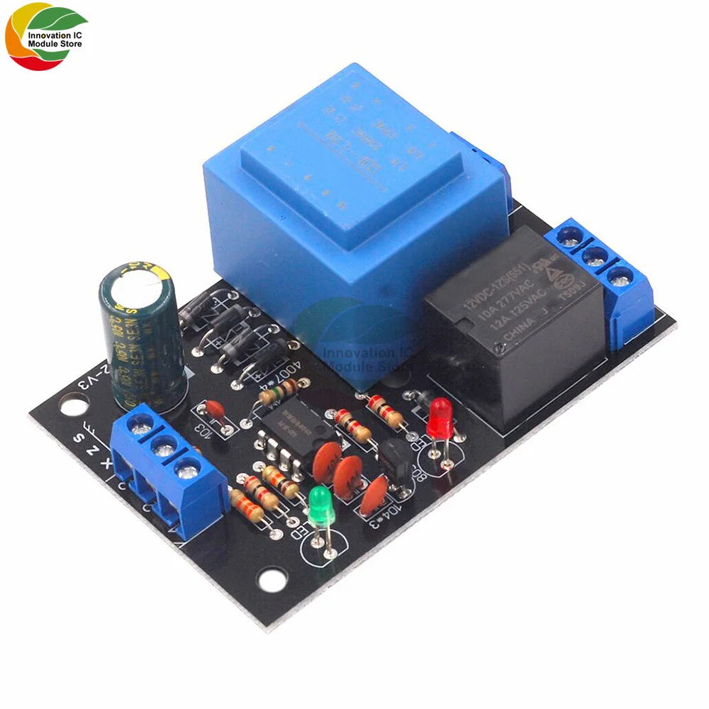 Water Level Liquid Level Switch Sensor Controller Water Tank Tower Pool Automatic Pumping Water Drainage AC 220V Power Supply