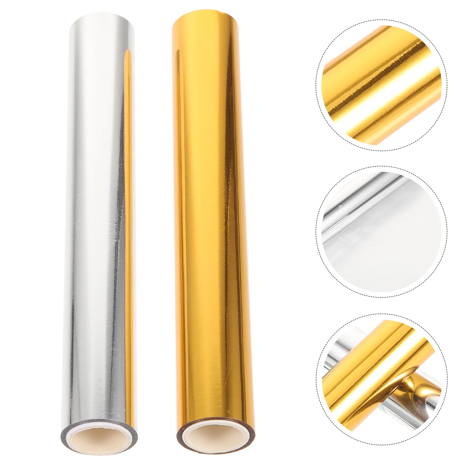 

2 рулона, реактивная фольга с тонером, рулоны для переноса, термоактиваемая фольга для рукоделия, принадлежности для переноса тонера, реактивная фольга