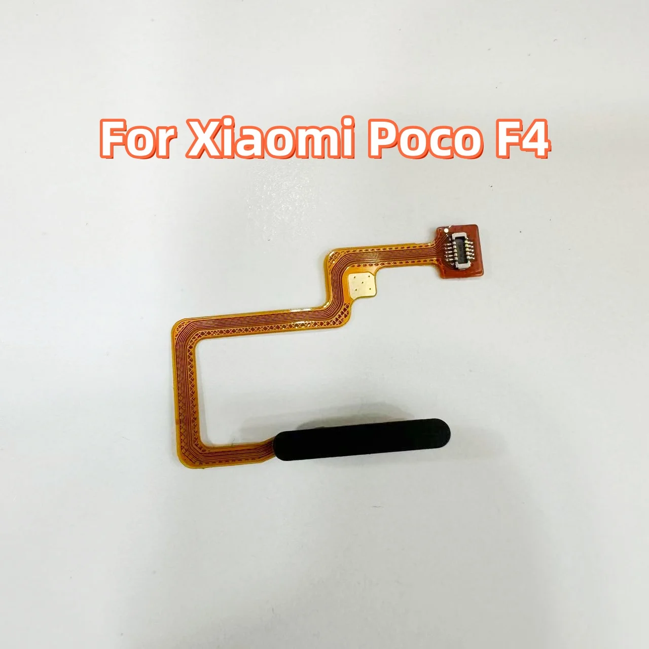 

Отпечаток пальца для Xiaomi Poco F4 PocoF4, датчик отпечатков пальцев, кнопка «Домой», лента, гибкий кабель, запасные части