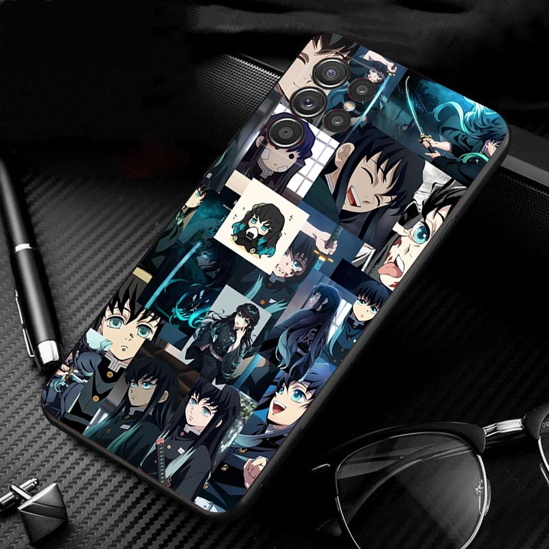 

Phone Case For Samsung Galaxy S25 S24 S23 S22 S21 Ultra S24 S23 S22 S21 S25 Plus S24 S20 FE Demon Slayer Anime