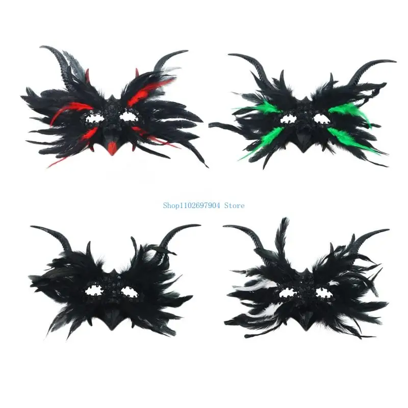 

N7YF Masquerades Mask Eyemask Halloween Mardi Gras Cosplay Party Face Mask