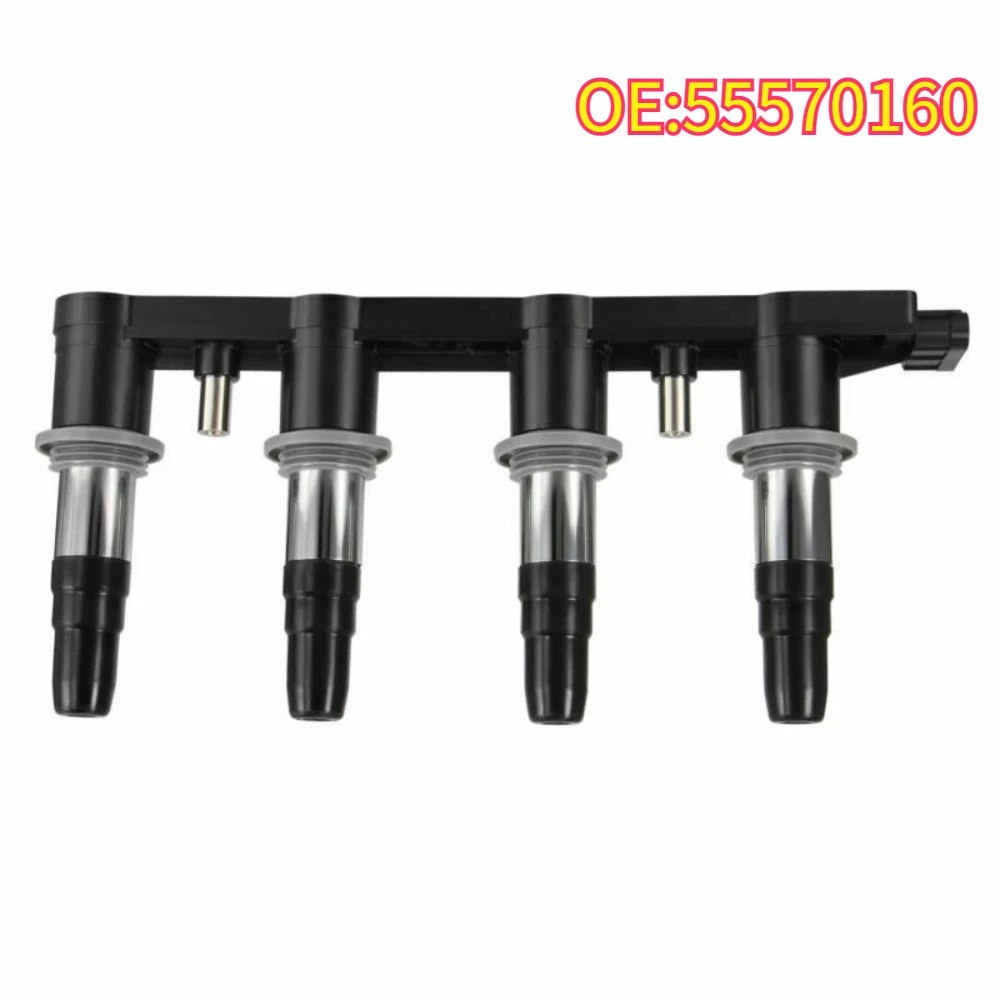 

Высококачественная новая катушка зажигания 55570160 для Chevrolet Aveo Kalos T250 T255 Cruze J300 J305 J308 Orlando J309 1.4L 1.6L 1.8L