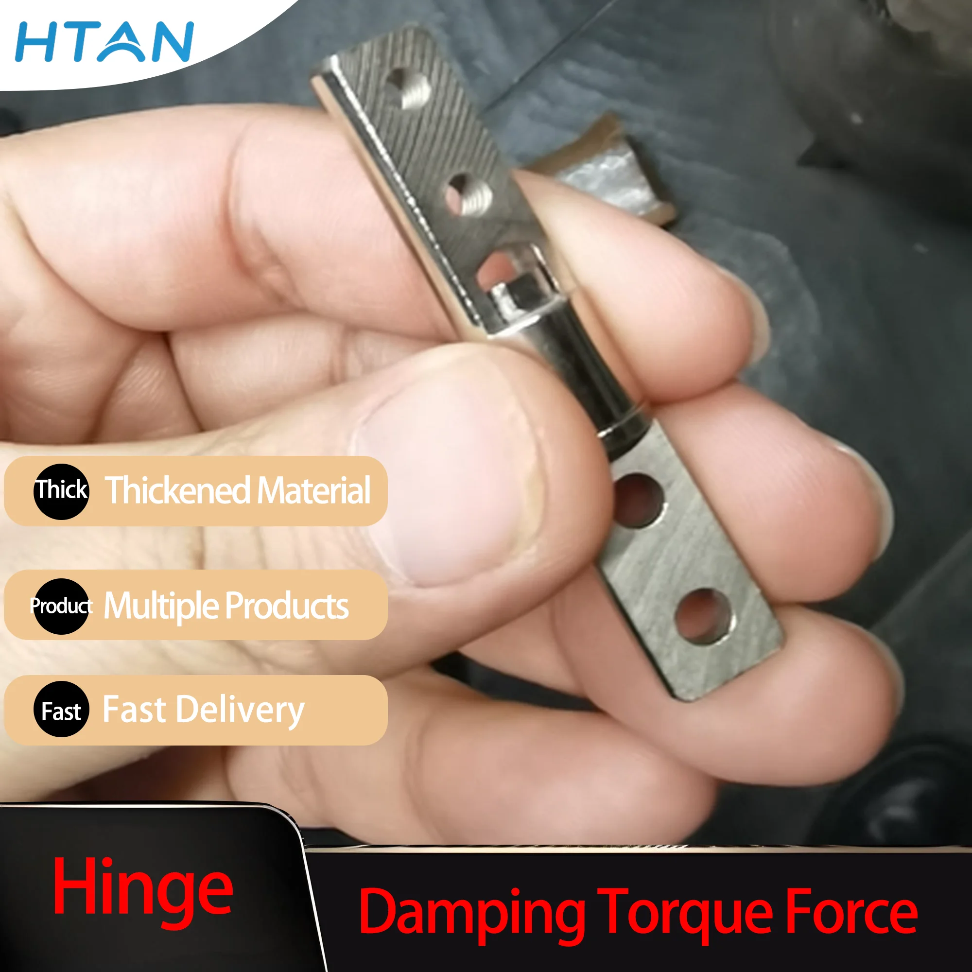 2pcs Constant Torque Position Control Hidden Damping Hinge for Notebook Computer Medical Equipment Rotation Axis
