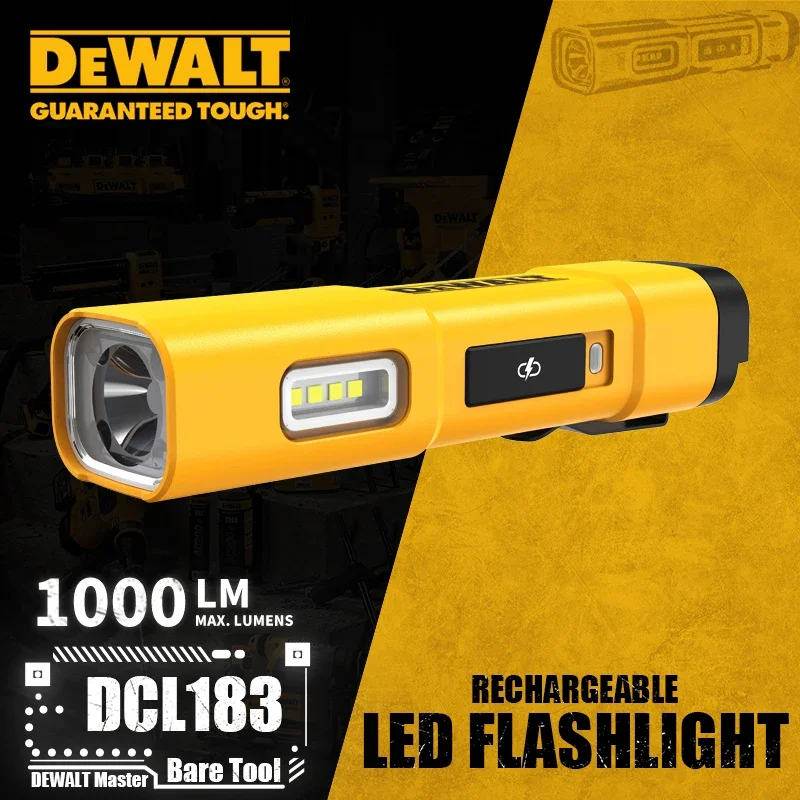 Перезаряжаемый фонарик DEWALT DCL183