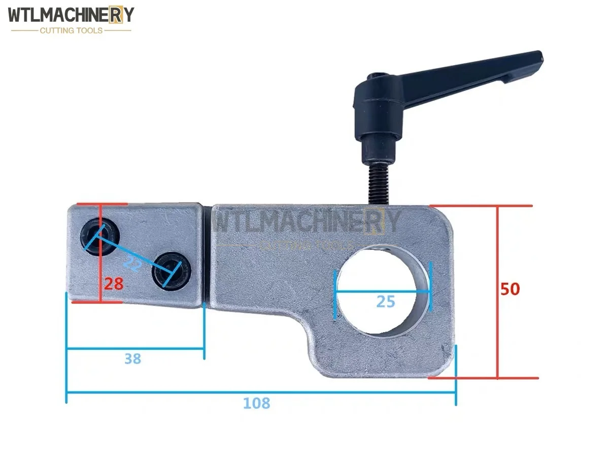 Slitting Blade Holder Length 110mm With Blade For Nonwovens/Film Slitting and Bag-making machine