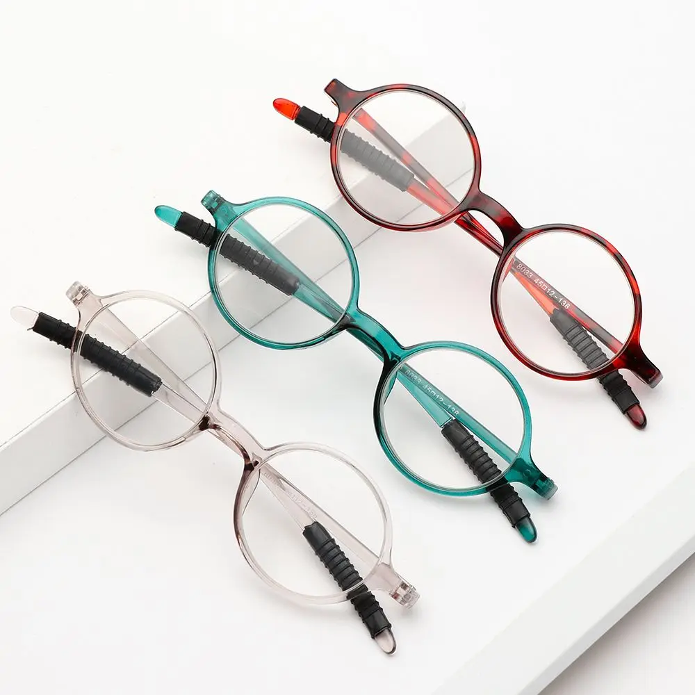 

Fashion Women Reading Glasses Men Vintage Round Stylish Frame Presbyopia Eyeglasses Ultralight Hyperopia Eyewear +1.0 +4.0