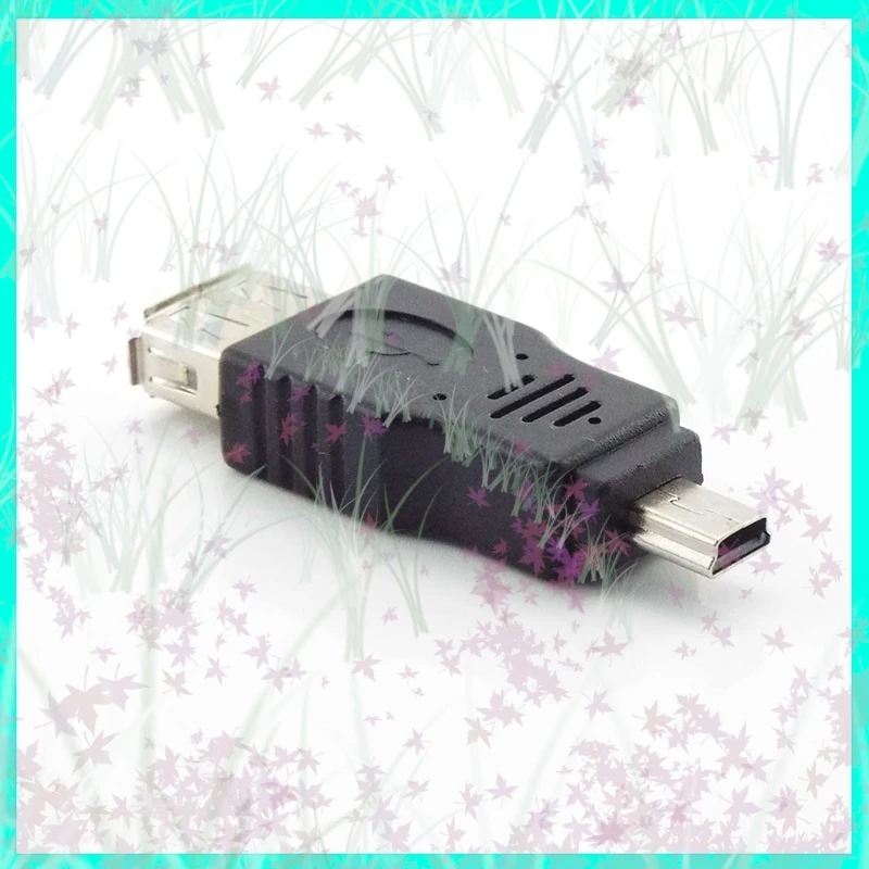 USB 2.0 A To Mini B 5-Pin Male Adapter For Android Mobile Mini Type-A B Jack Splitter Smart Phone OTG Universal Converter E3