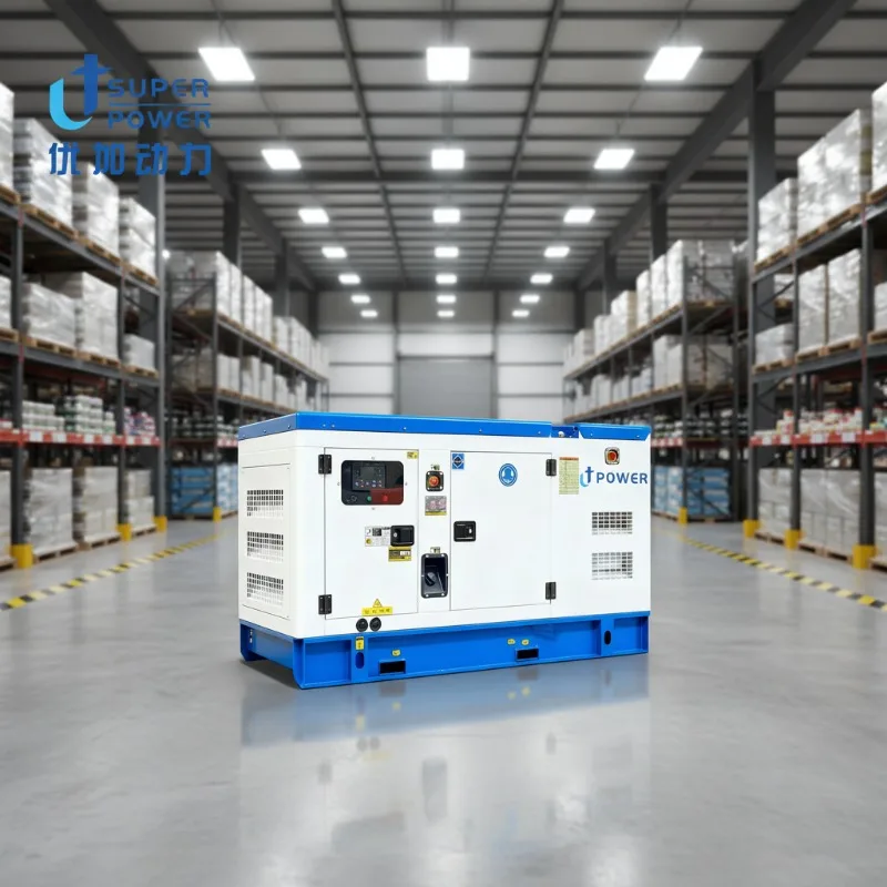 100KVA Magnetic Generator Set Silent Type Diesel Engine 230V 3 Phases AC Single Phase Output Auto/Remote Start ATS Water Cooled