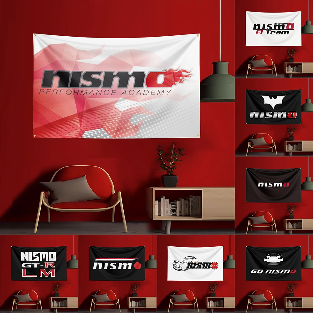 

3x5 Ft NISMO Tool Flag Polyester Printed Cars Flags Banner Tapestry for Room Garage Decor Power Tools Flag