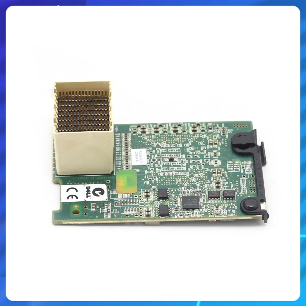 Original FOR PowerEdge QLogic QME2572 8GBE Fiber Mezzanine Card Fibre Channel 0W7KT8 W7KT8 Adapter Series Blade Servers