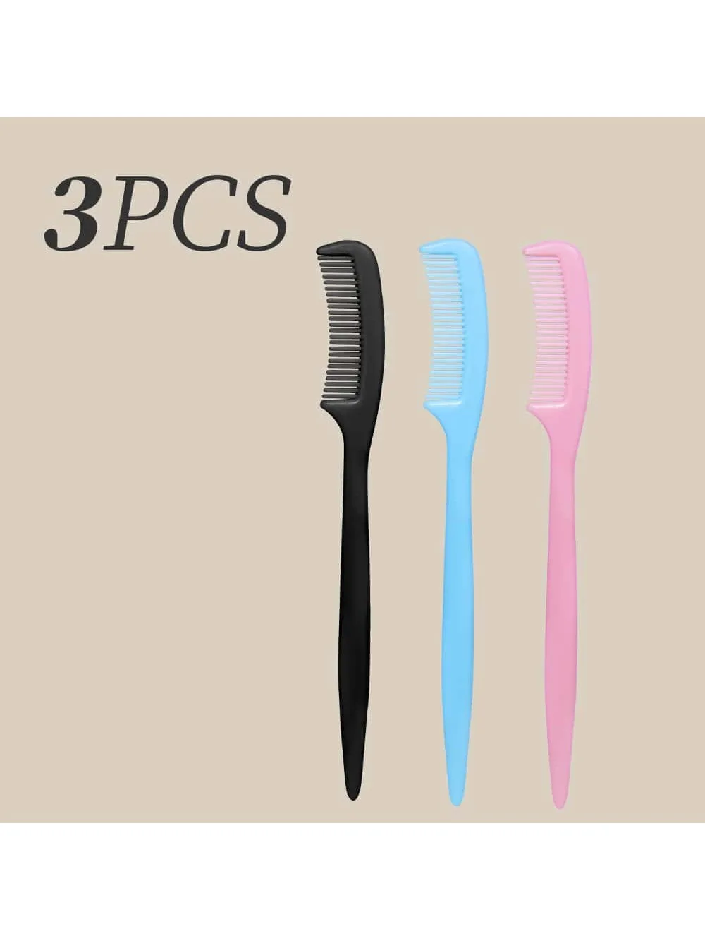 Eyelash Extension Comb Eyebrow Comb Mini Make Up Brushes Portable Hair Comb Salon Brush women Beauty Makeup Tools