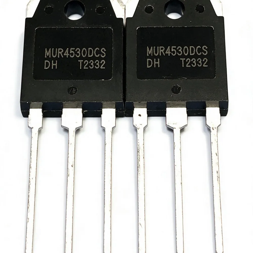 5PCS MUR4530DCS 45A 300V 2SD1148 D1148 10A140V FMH07N90G 07N90G FTW20N50A D1650 2SD1650 077N12NS BSC077N12NS3G 120V 13.4A