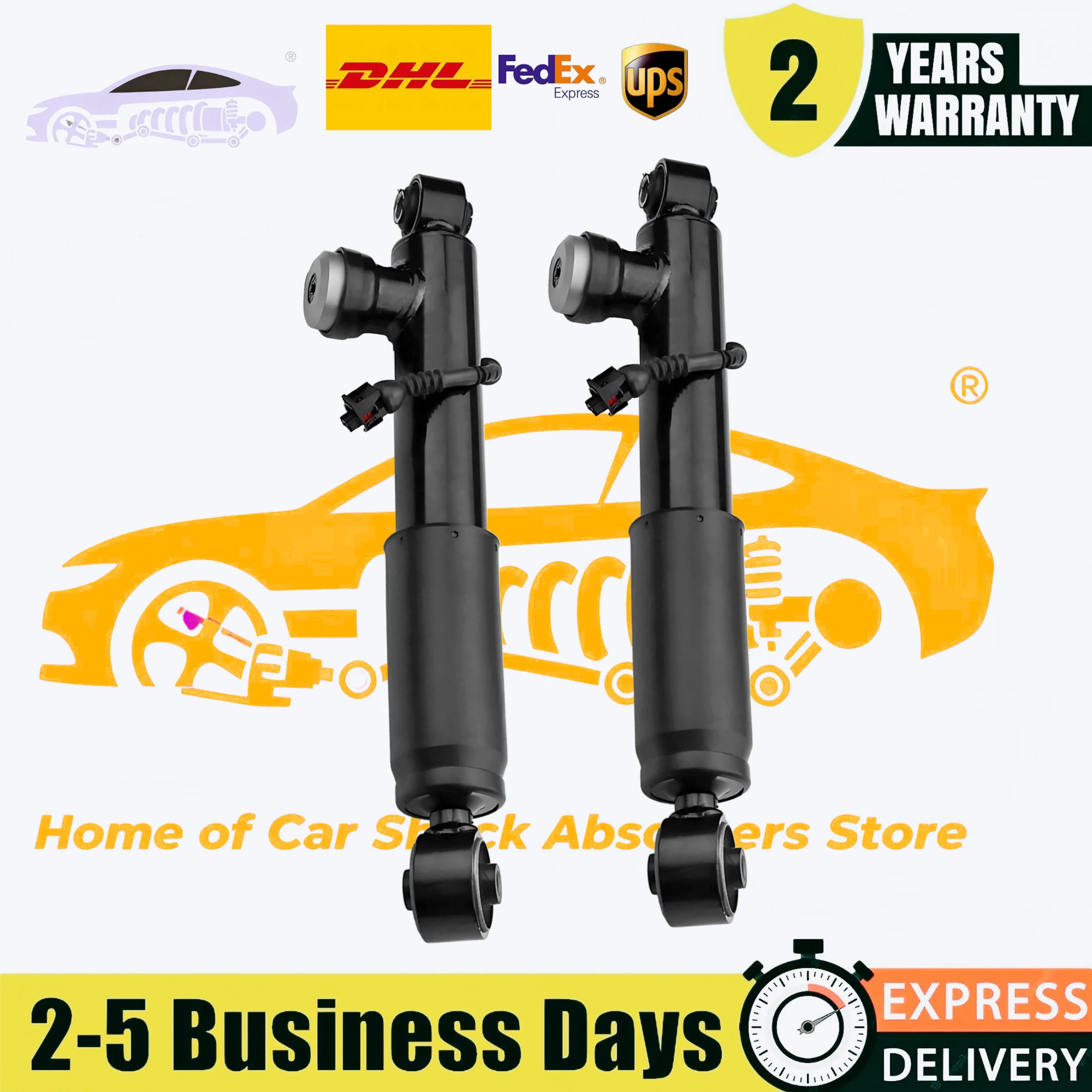 2 Pieces For 13198717 Vauxhall ZAFIRA B Astra H comvertible 2005-2014 13198718 Rear Left and Right Shock Absorber Struts