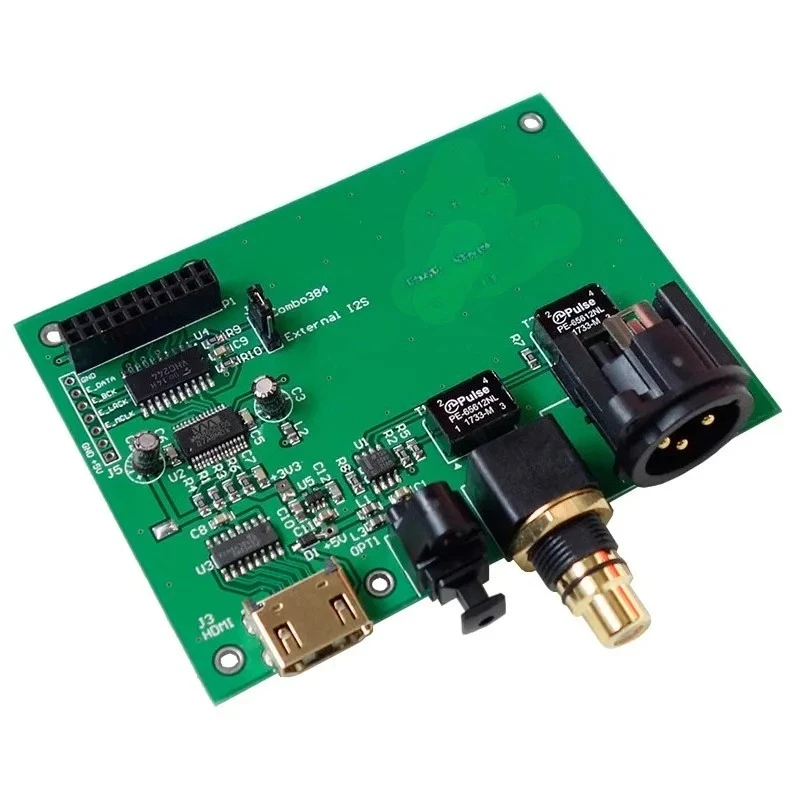 USB Digital Interface I2S/IIS to Coaxial Optical SPDIF AES Output Board