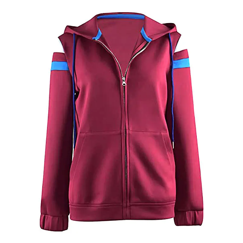 

Fulujiacos Scarlet Witch Hoodie Cosplay Costume Jacket Coat Halloween Carnival