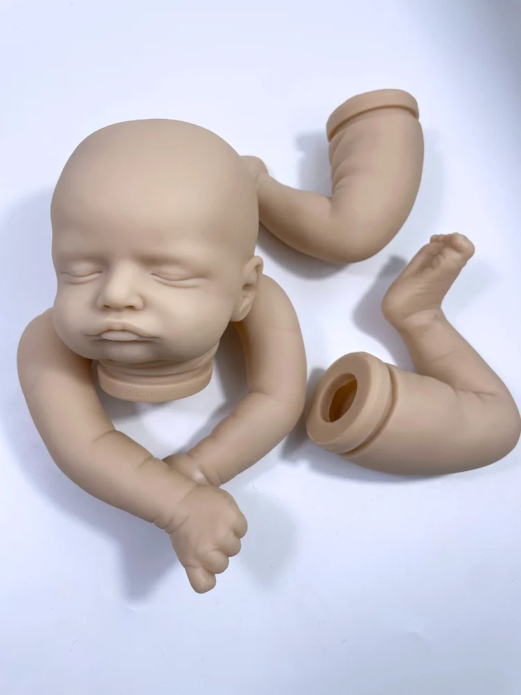 19 بوصة الفينيل تولد من جديد دمية عدة يدوية طقم طفل روزالي تولد من جديد العرض لتقوم بها بنفسك دمية عدة لعبة دمية أجزاء مع القماش الجسم