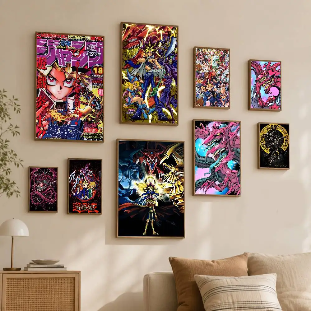 A-mine Yu Gi Oh Anime Self-adhesive Mural, Classic Movie Stickers, Extra-large Wallpaper For Bedroom