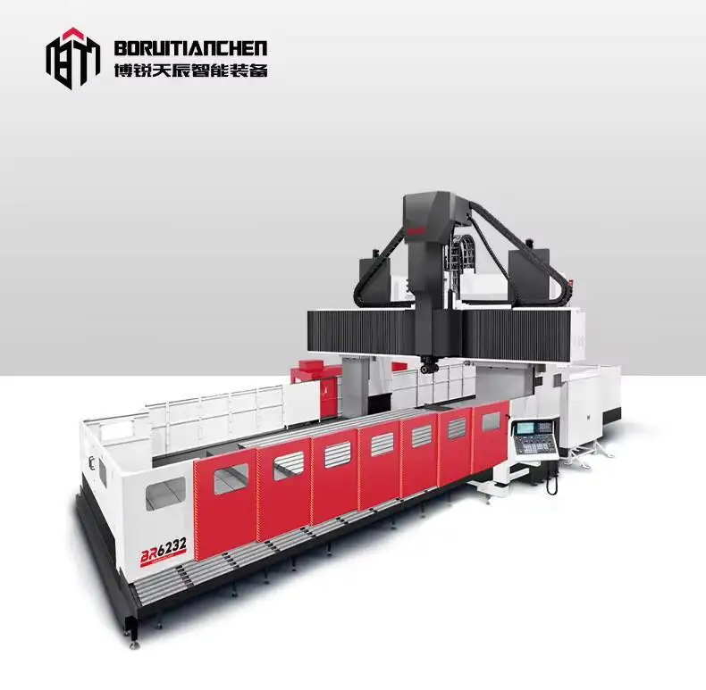 6000X2800 Tipo A Portale Fresatura Cnc Hine 3Axis 4Axis 5Axis Bt50 Mandrino Conico Con Sistema Di Controllo Gsk-image