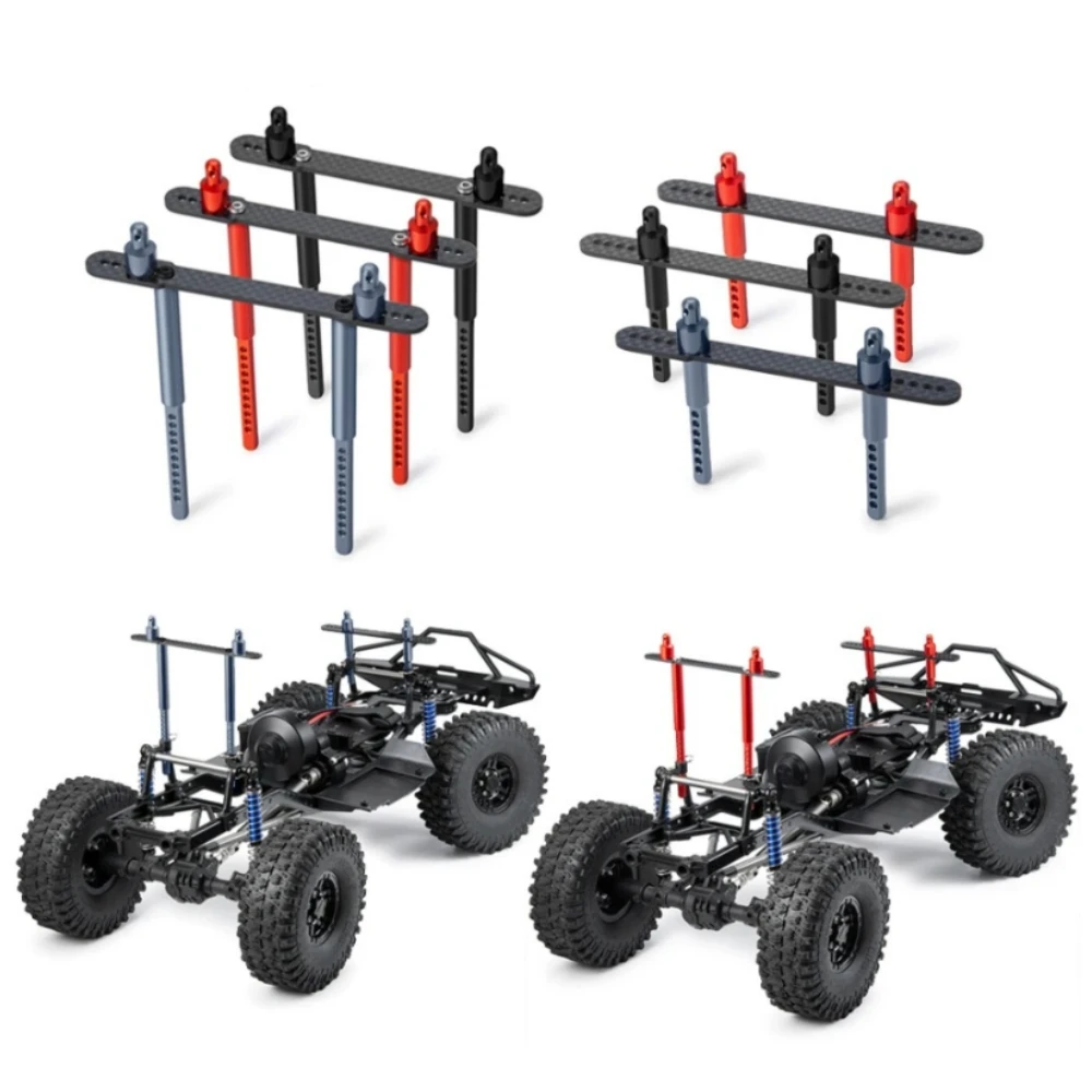 

Metal Front and Rear Strengthen Car Shell Column With Clip For 1/10 Axial SCX10 II 90046 RC Crawler Car Upgrade Parts