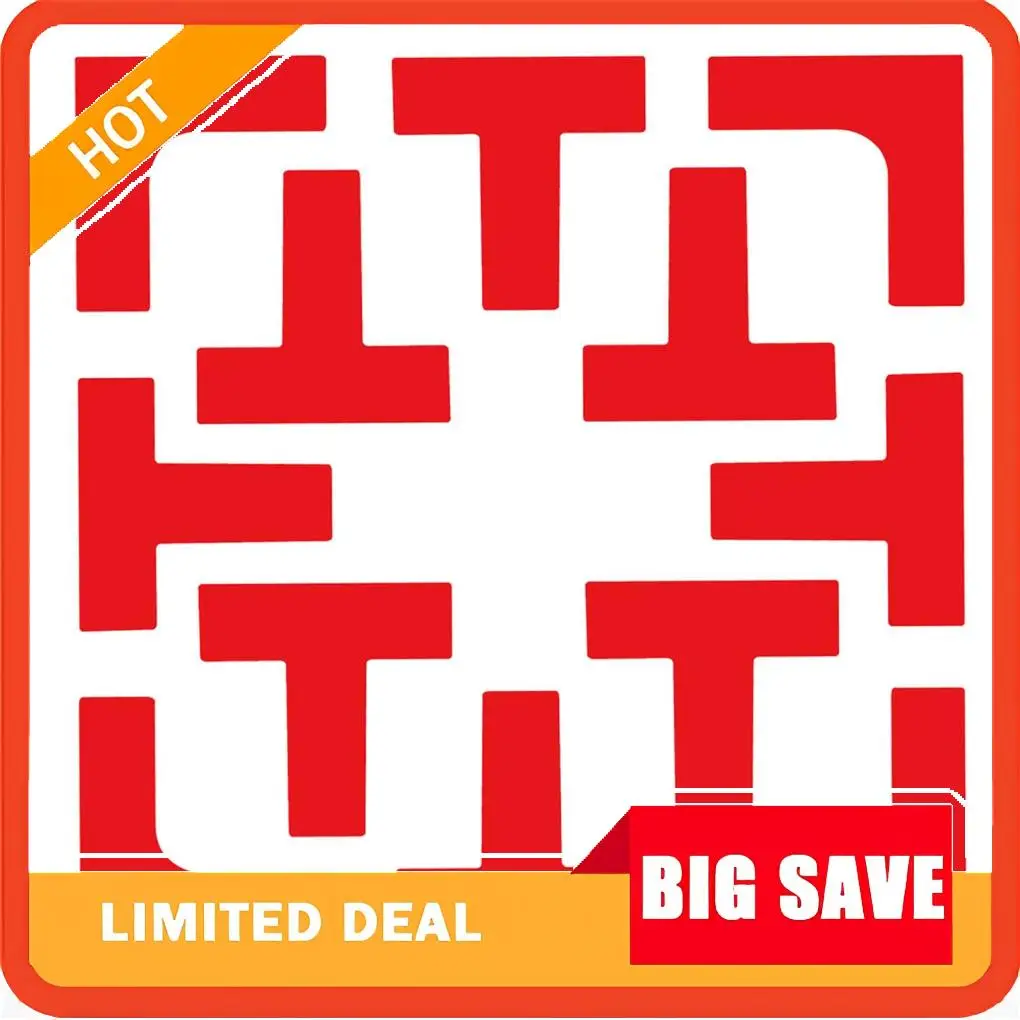 

Pickleball Court Marker Mini Tennis Court Outdoor for Tennis Sports Training Red