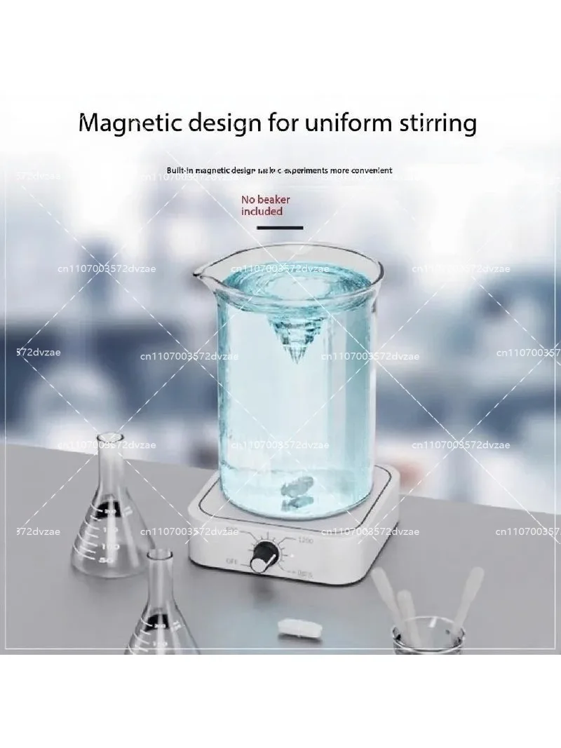Small Electromagnetic Stirrer Laboratory Mixing Platform Low High Speed Adjustable Mixing Instrument Magnetic Stirrer Micro