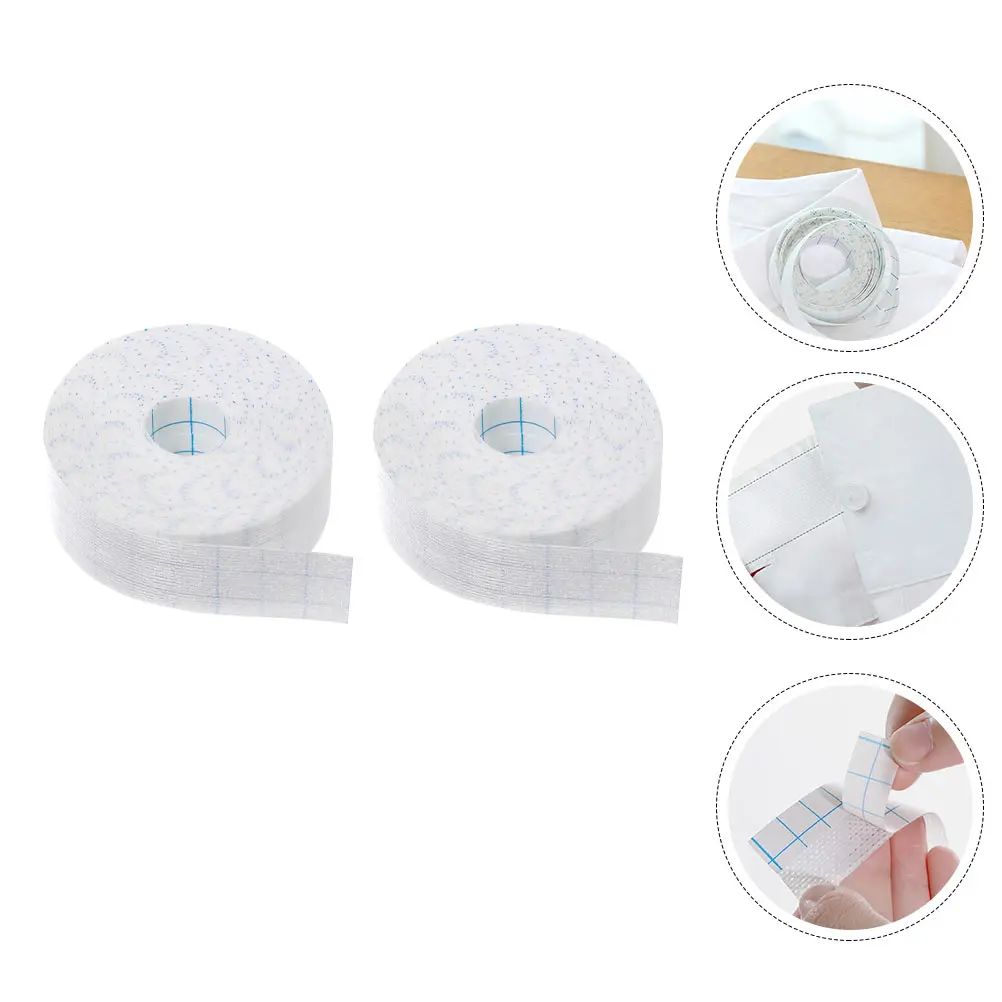 2 لفات طوق ملصقات امتصاص العرق منصات لاصقة قابلة لإعادة الاستخدام لتي شيرت القبعات القمصان البقاء جافة خالية من العرق التحكم في الرائحة