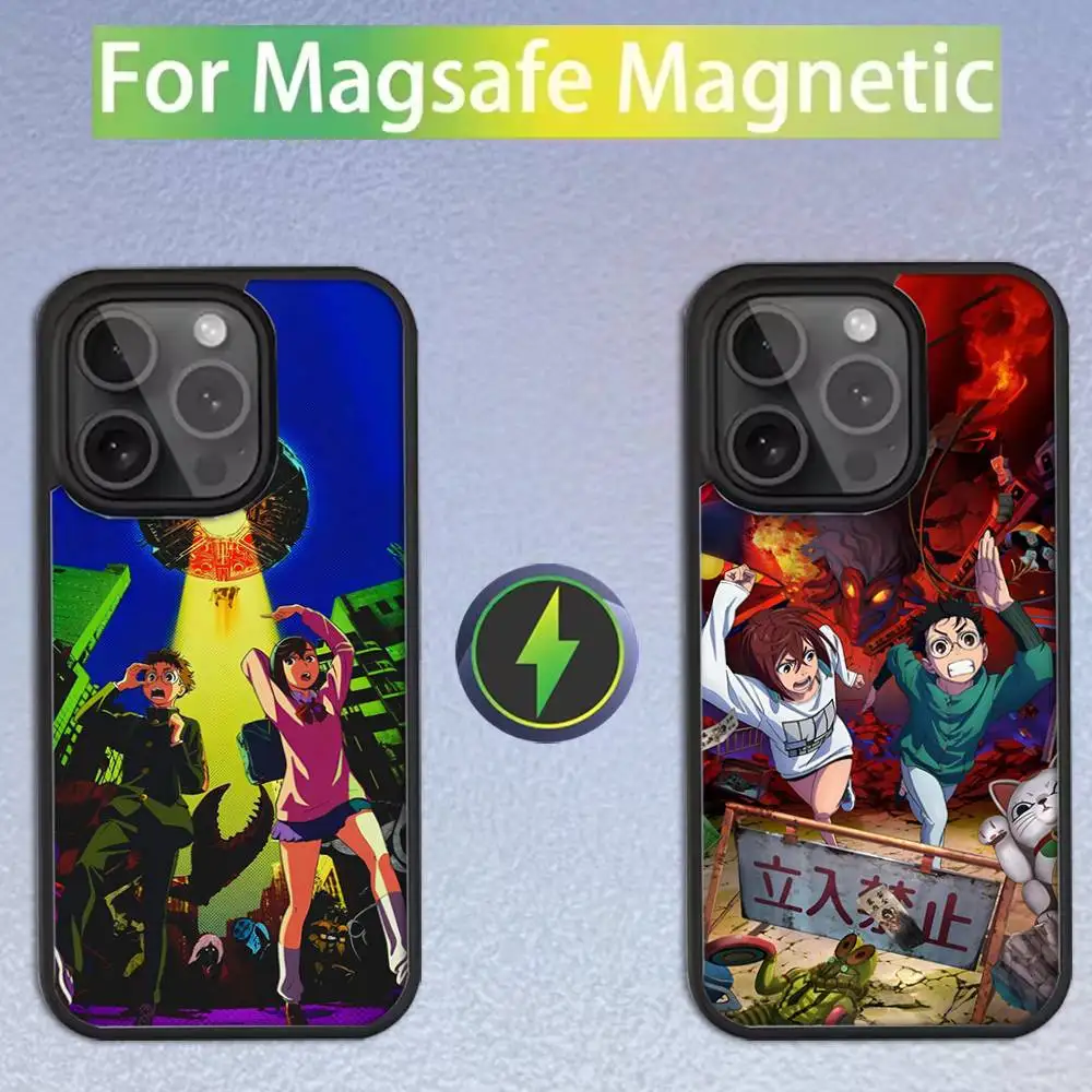 

Anime D-Dandadan Phone Case For iPhone 16,15,14,13,12,11,Pro,Max,Plus,Mini,SE Magsafe Magnetic Wireless Charging