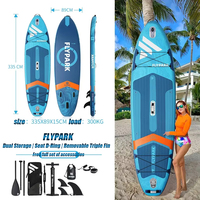 Inflatable Stand Up Paddle Board with Accessories SUP Waterproof Stand Up Paddle Board Inflatable Surfboard with Accessories