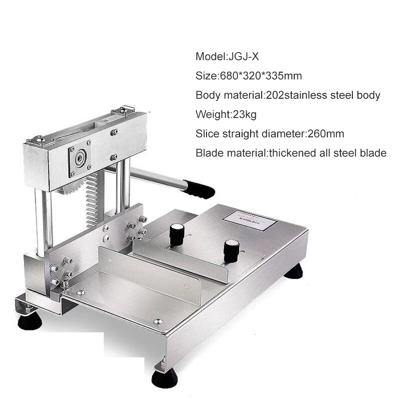 ماكينة تقطيع عظام لحم الدجاج اليدوية المصنوعة من الفولاذ المقاوم للصدأ #6