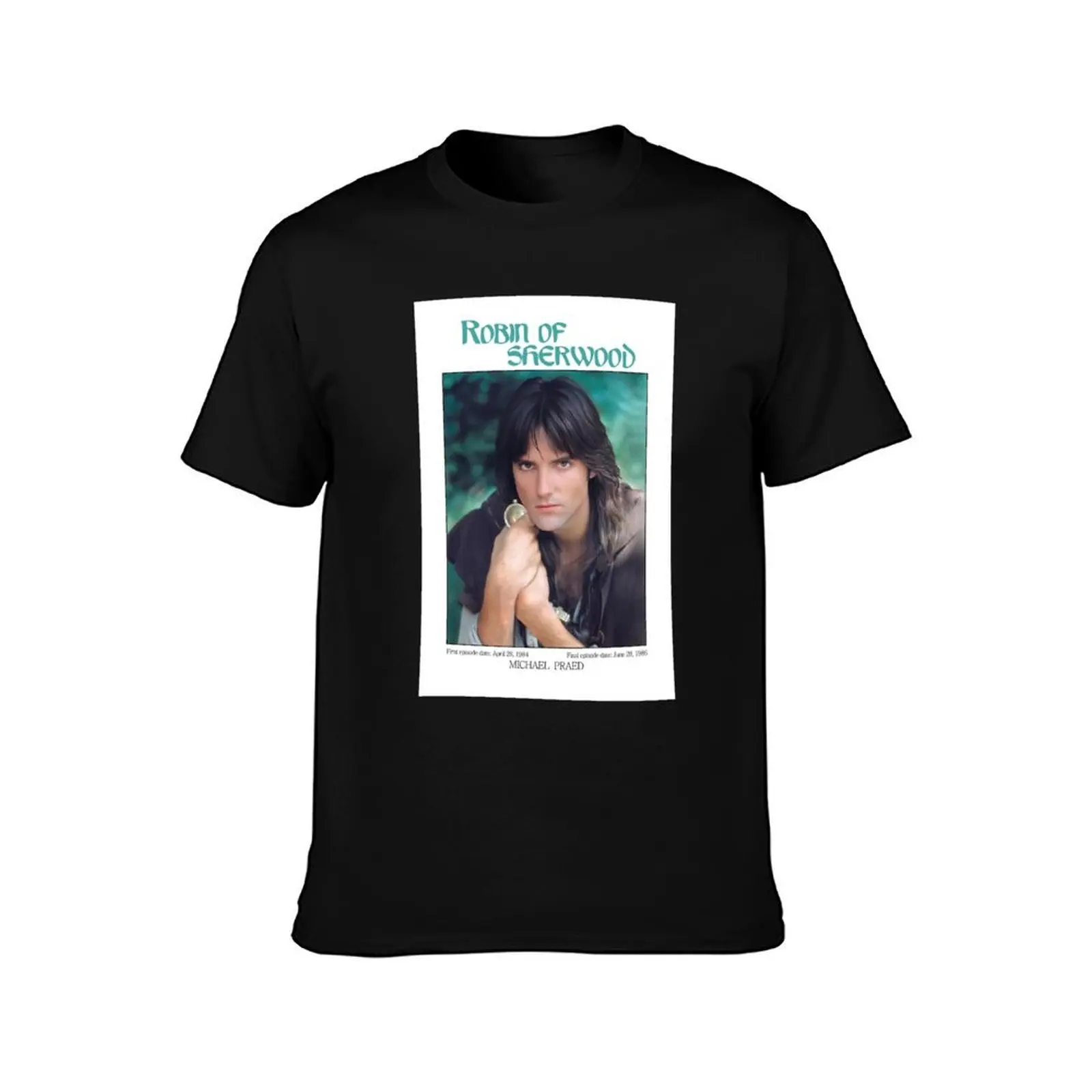 Robin of Sherwood Michael Praed T-Shirt Sports Casual Breathable Tee Shirt T-Shirt