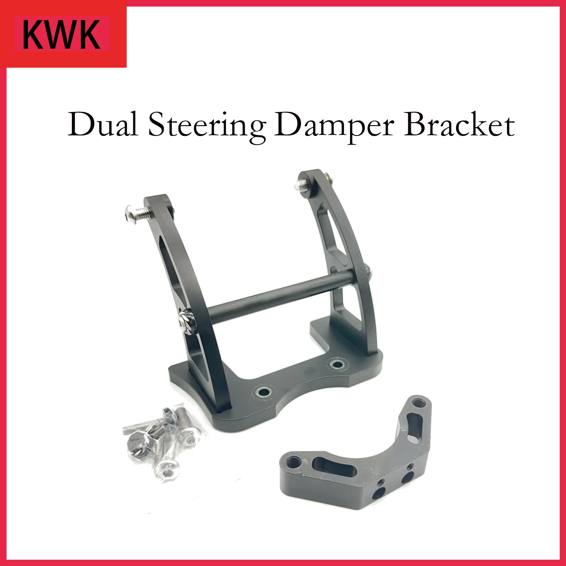 

Dual Steering Damper Bracket Holder for MINIMOTORS DT Thunder Thunder 2 Victor Victor Luxury Plus Electric Scooter