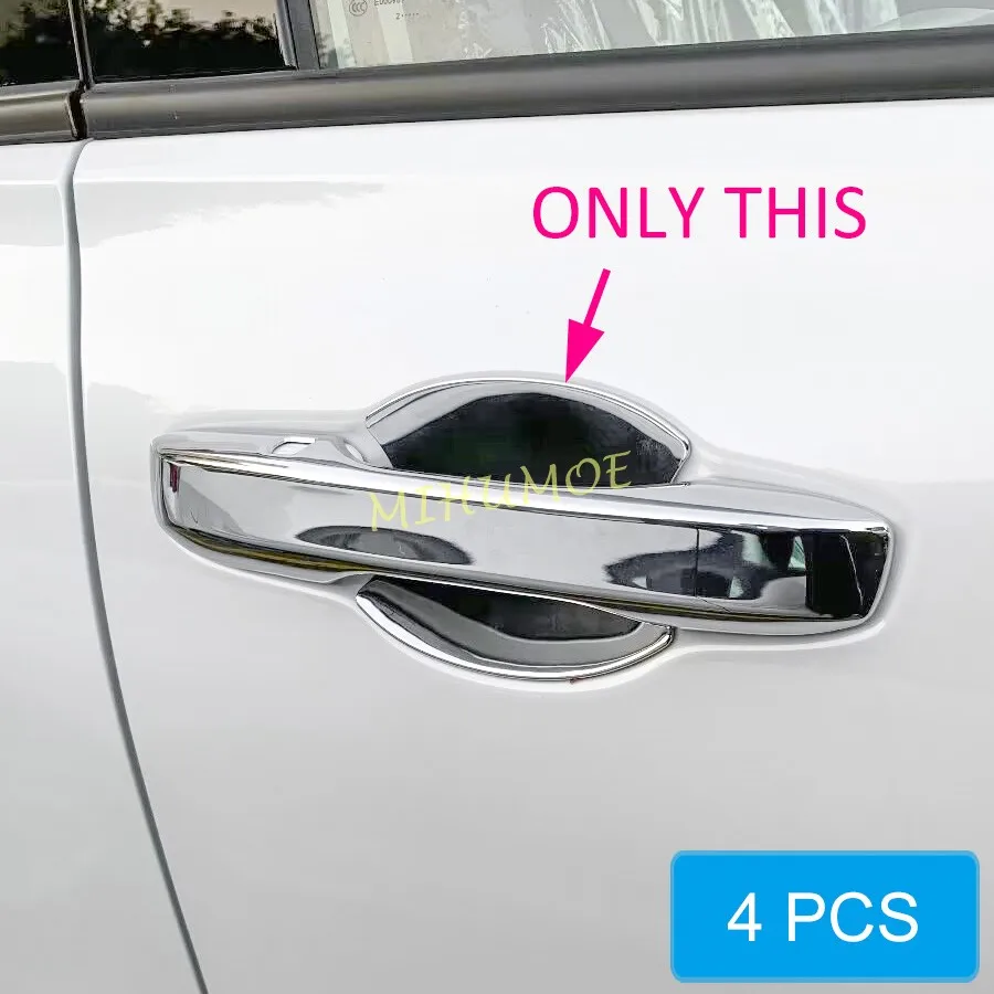 

For Honda ZRV ZR-V 2023 2024 2025 Chrome Door Handle Cup Protector Accessories