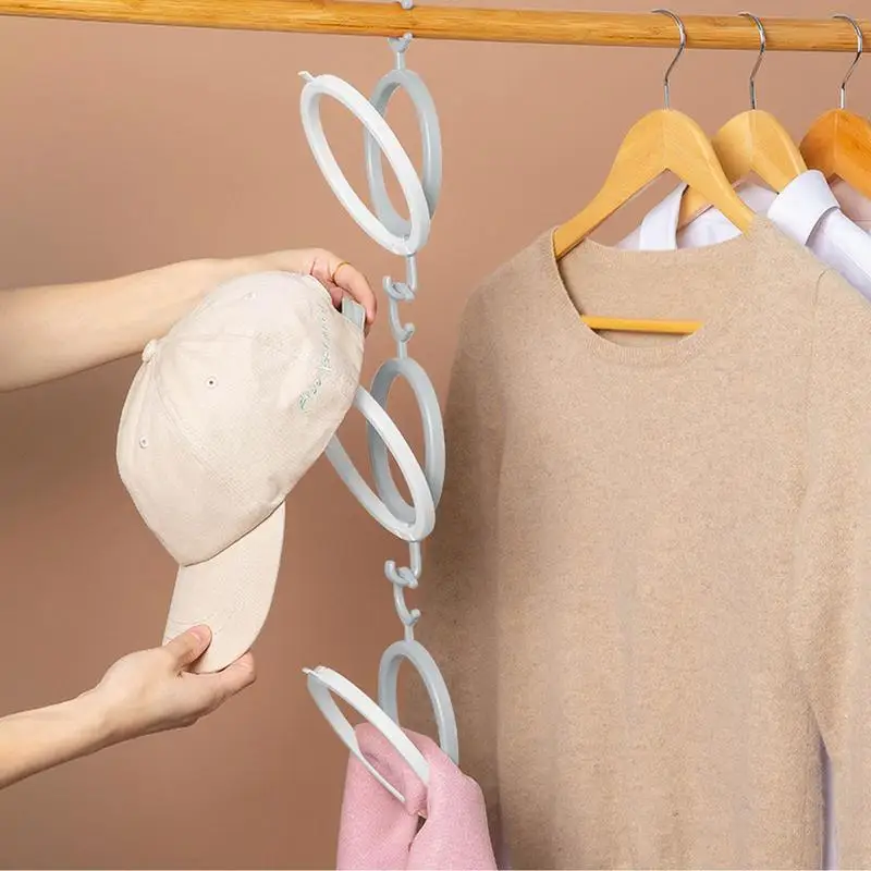 Platzsparende Hutablage Baseball mützen Display halter Wandt ür Schrank Kleidung Schal Handtuch Aufbewahrung regal Handtasche Organizer Haken