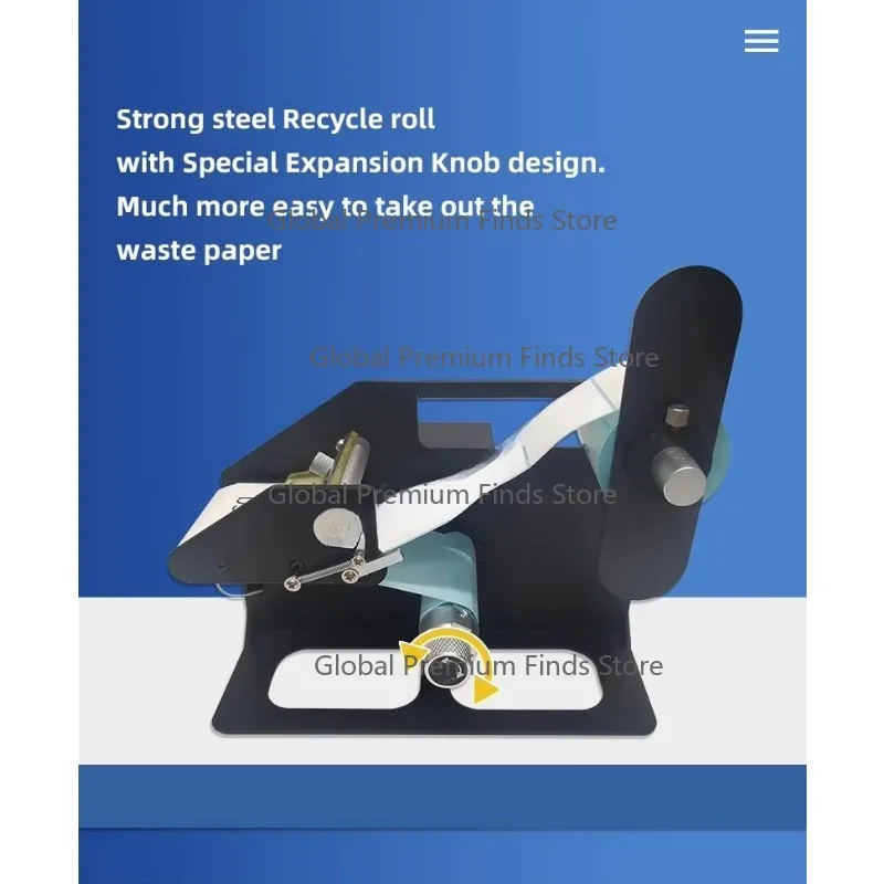 120mm BSC Q120 Label Peeler – Strong Strip for 25μm Low-Thickness Roll Stickers