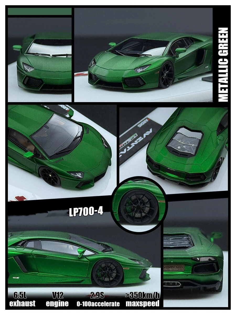 

Tardis1:64 LP700-4 Литая под давлением модель автомобиля из смолы Ограниченная серия Новый продукт