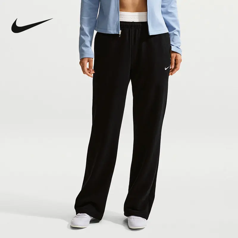 Nike Nike Women's Pants Trousers Casual Pants 2026 Autumn New Knitted Sweatpants IM8107-001