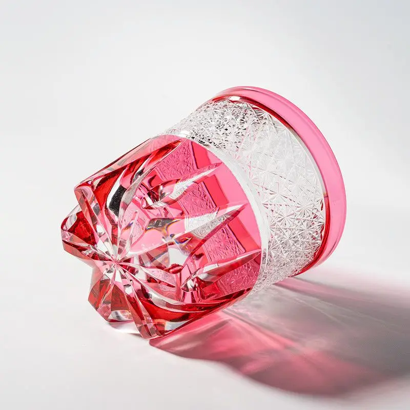 Bonfire handmade light luxury household whiskey crystal foreign wine cup