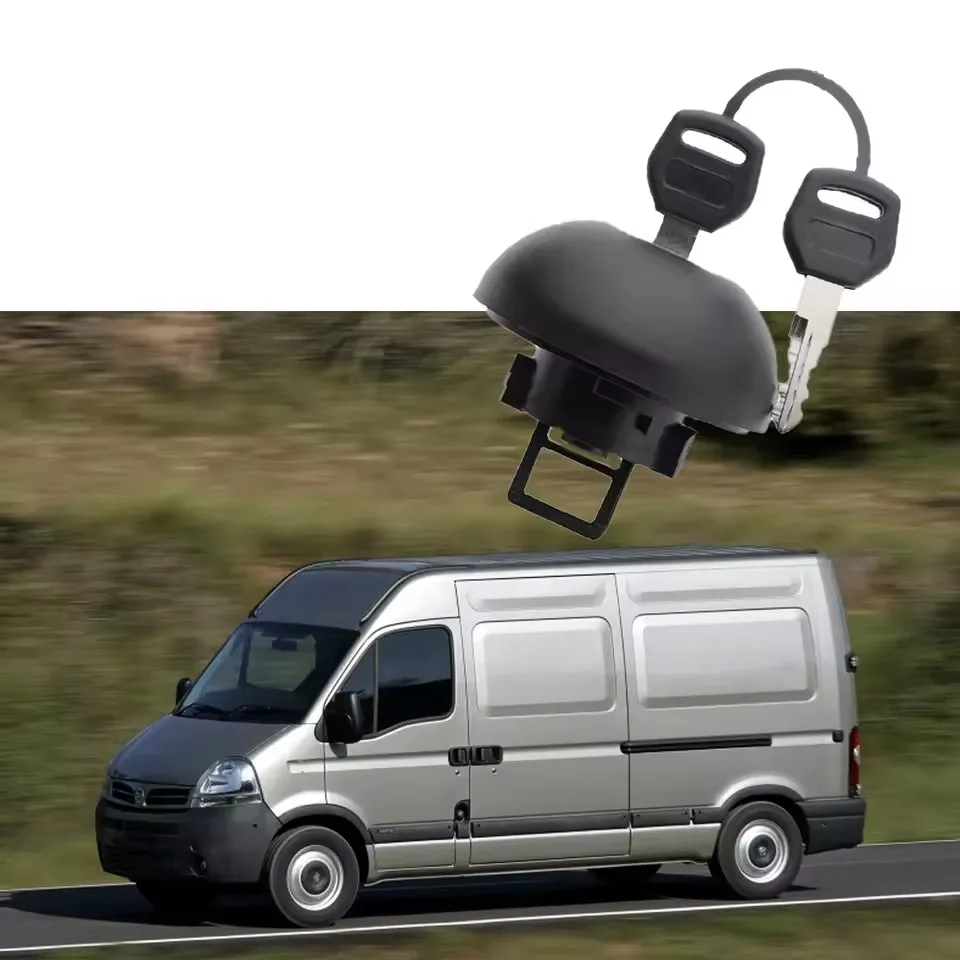 Lock Fuel Tank Cap With 2 Keys For Nissan Interstar Primastar For Renault Clio Laguna Espace Megane Scenic Twingo 7701471585