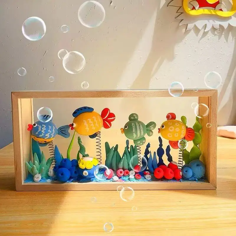 Acrylic Shadow Box Frame Empty Decorative Photo Frame Pressed Flowers Display Case for Bedroom Wall