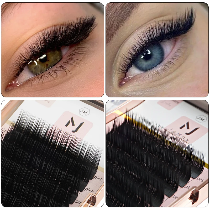 Eyelash Extension 8~15mm Mix L M Curl Premium Individual False Mink Eyelash Extension L Lash L Eyelash Maquiagem Cilios