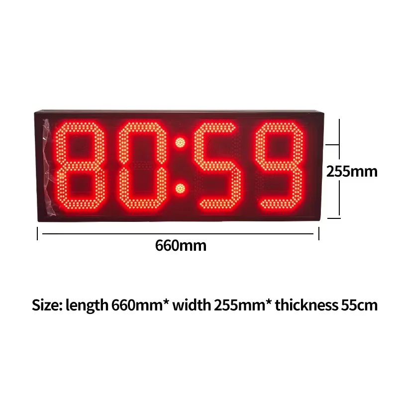 4 Digit LED Sports Counter Digital Basketball Scoreboard for Stadium Race Competition