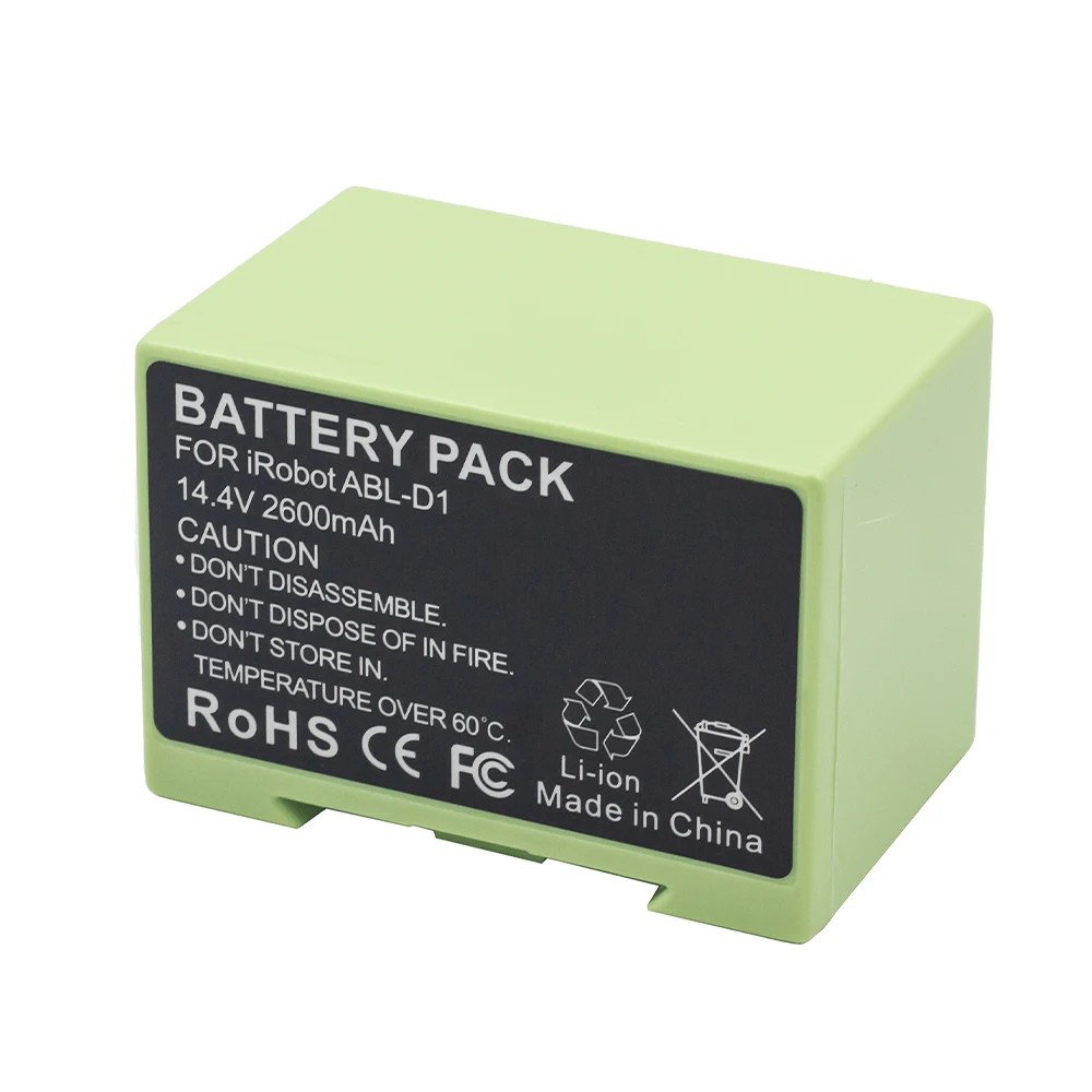 

I7 14.4V 2600mAh i7 Battery Replacement for iRobot Roomba e and i Series i7+ e5 7150 7550 i3 3150 i3+ 3550 i4 4150 i4+ 4624864