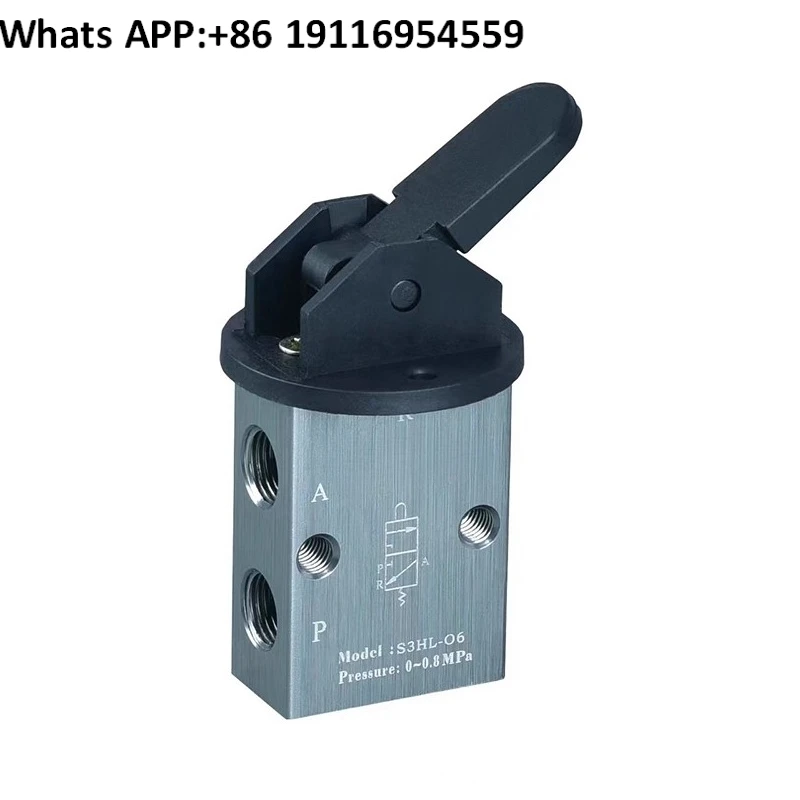 Two-position three-way mechanical valve S3R/B/V/HL/HS/PP/PM/PF/PL-M506 08
