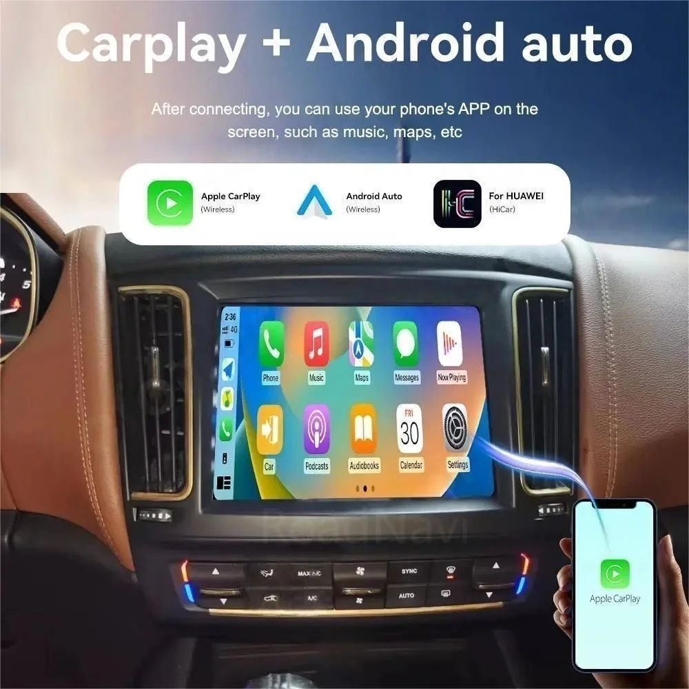 8.4" Car Radio For Maserati Levante 2016-2020 Car Multimedia Player Wireless Carplay 4G 360