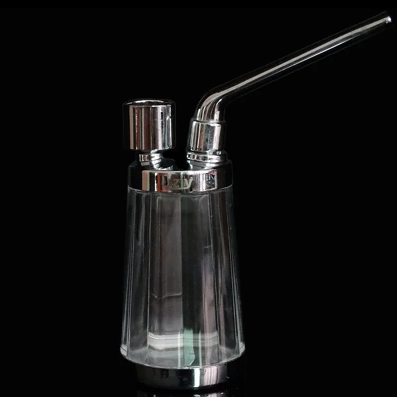 Popular Bottle Water Pipe Portable Mini Hookah Shisha Tobacco Smoking Pipes Gift of Health Metal Tube Filter