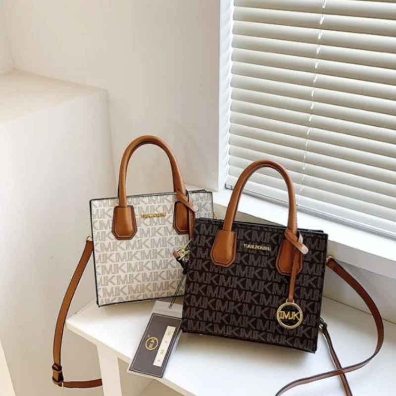 

Высококачественная женская сумка с изысканным принтом 2024, легкий роскошный темперамент, сумка через плечо, женская сумка-тоут на одно плечо