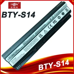 Nuovo BTY-S14 batteria Del Computer Portatile Per MSI Batteria Del Computer Portatile GE70 GE60 FX720 GE620 GE620DX GE70 A6500 CR41 CR61 FR720 CX70 FX700