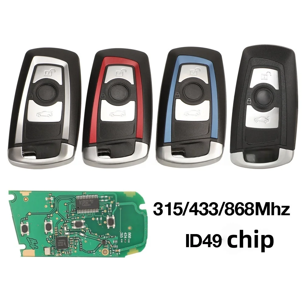 

Подходит для 3-кнопочного интеллектуального дистанционного управления BMW FEM, автомобильного ключа 7945, чип 315-433-868 МГц