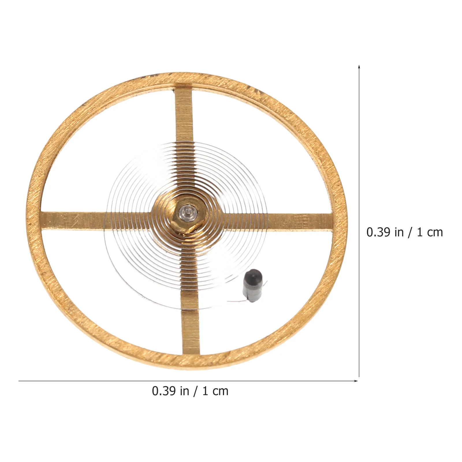 جزء حركة من سبيكة عجلة التوازن الصغيرة، بديل مقاوم للاهتراء لأداة إصلاح الساعة، ملحق الساعة